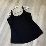 Ted Baker Scallop Trim Tank Top Black (Size 2) Photo 0