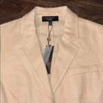 Talbots  Kate Fit Linen Blend Blazer Tan Beige Size 12P Petite Career Jacket NWT Photo 2