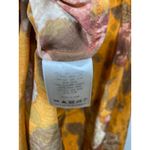 Moulinette Soeurs ‎ Cara Cara Silk Smocked Cold Shoulder Midi Dress Sz 6 Floral Photo 8