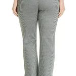 Lysse NWT Lyssé Plus Women's Size XL Harley Gingham Jacquard Wide-Leg Crop Ankle Pants Photo 2