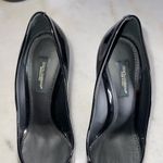 Dolce & Gabbana New DG Plaque Pointed Toe Pump in Black Patent Leather Photo 8