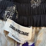 Zadig & Voltaire Roses Blossom Printed Silk Pants Size 40 / Large Photo 3