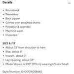 Sage  Collective Contrast Trim Mini Tank Dress XS tennis pickleball golf athletic Photo 8