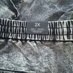 American Bazi Los Angeles Denim Jogger Acid Black Pants Pockets Plus Size 2X Photo 9