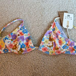 Billabong Rainbow flower  NWT bikini top Photo 0