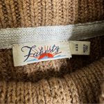 Faherty  Women's Mariner Sweater Carmel Stripe Size M Photo 9