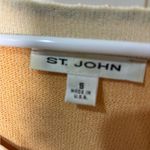 St. John  Camel Tank Top with Black White Trim S Photo 3