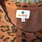 Sundry  evereve leopard Sweatshirt Photo 6