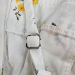 Forever 21  Denim Floral Babydoll Dress Small White Button‎ Down Y2k Cottagecore Photo 11