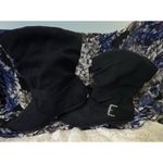 Rampage Bielson Black Slip On Booties, Ankle, Faux Suede, Buckle, 8.5 Photo 2