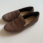 Birdies  The Starling Maize Raffia Woven Slip On Loafers Flats Brown‎ Shoe Sz 6.5 Photo 2