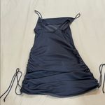 Free People  Intimately Slip Dress Day to Night Silk Ruched Cowl Neck Size Small Photo 5