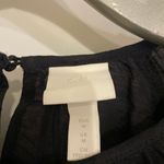 H&M Balloon-Sleeved Skater Black Dress Size Medium Photo 3