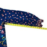 Loft Wildflower Satin Shift Dress Blue Pink Floral XS Photo 10