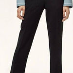 Aritzia  Wilfred Darontal Cropped Crepe Dress Pant Trousers in Black Size 6 Photo 0