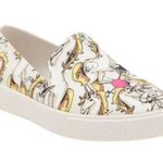 Melissa  Ground Slip On Sneaker Shoe White Unicorn Fantasy Womens Size 8 NIB NEW Photo 2