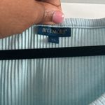 Biltmore Baby Blue Blouse Photo 2