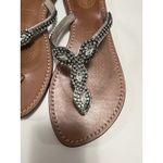 Mystique Boutique  Crystal embellished Sandal Size 10 Handmade Photo 2