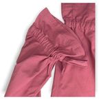 Rebecca Minkoff Pants High Rise Flat Front Tie Conch Ankle Pink Mauve NWOT Photo 6