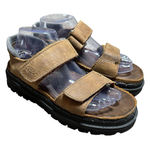 Skechers VTG Y2K  Leather Double Strap Sandals Brown Womens Size 7‎ Chunky Rugged Photo 0