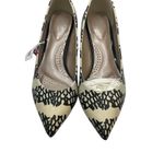 dexflex comfort VINTAGE 2013 NEW DEXFLEX LEATHER SYNTHETIQUES COMFORT CREAM/BLACK 6.5 PUMP Photo 1