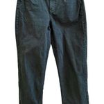 American Eagle Green Corduroy Stretch Mom Straight Jean Pant Size 6 Regular Photo 1