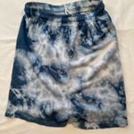 None Tie dye cotton shorts, hi rise, elastic waist and draw string, size‎ Small Photo 4