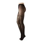 Wolford Ada Tights NWT black / black metallic size small Photo 3
