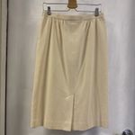 Pendleton Skirt Women's Size 12 Pencil Straight Cream Lined 100% Virgin Wool Photo 5
