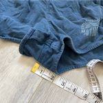 Mother The Triple Running Mate Cotton Shorts Blue (Small) Photo 9