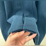 Guess NWOT  Asymmetrical Button Front Wool Peacoat Women's M Teal Wing Collar Photo 5