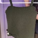 Abercrombie & Fitch Dark Green Tank Top Photo 2