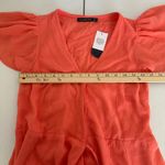 Abercrombie & Fitch New Abercrombie Fitch Angel Coral Flutter Sleeve Wrap Midi Dress Small Party Photo 15