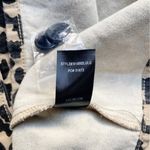 Lulus Fashionably Fierce Beige Leopard Print Denim Jean Jacket Size Small NEW Photo 10