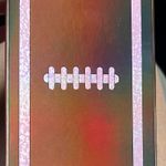 Betsey Johnson  football keychain Photo 1