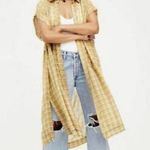 Free People  Isabel Plaid Maxi Top Dress Photo 0
