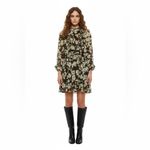 ZARA  Women’s Ruffled Floral Print Mini Dress Romper Photo 6