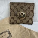Gucci Vintage Eclipse GG Canvas Compact Wallet with dust bag Photo 15