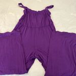 Anthony Originals szP2X purple adjustable button strap full length romper EUC Size undefined Photo 0