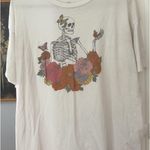 American Eagle  Skeleton Floral Tee Photo 0