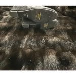 Nature Breeze  Boots Womens SZ 9 black tall Suede Fringe Boot Photo 2