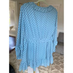 ZARA  Polka Dot Mini Dress Ruffle V Neck Resort Glam Bright Wedding Summer Autumn Photo 2
