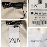 ZARA Rhinestone Cream Cropped Jacket Photo 11