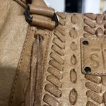 STS Ranchwear Tan Leather Tote Satchel Handbag Conceal Carry Western Purse EUC Photo 7