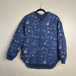 Calme Yessi Quilted Jacket Size XS‎ Astrology Constellation Navy NEW Blue Photo 2