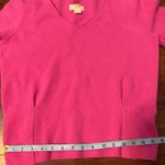 Anthropologie Maeve by  Fuchsia V-Neck Sweater Photo 8