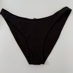 Kulani Kinis NWOT  Twilight Black Minimal Full Coverage Bikini Bottom Photo 2