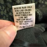 Love Riche  Dress Up Black Green Mini Skirt Scrunch Scallop Front Size Med NWT Photo 7