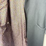 Vintage Braefair Womens Full Length Black Cashmere Blend Trench Coat Union Made Size 8 Photo 4