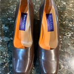 Ralph Lauren 90s Purple Label Italian Mod Loafer Brown Heel size 7.5 NWOT R Photo 1